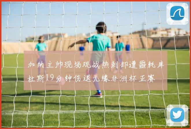 加纳主帅现场观战热刺却遭噩耗库杜斯19分钟伤退无缘非洲杯正赛